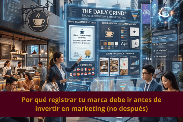 Por qué registrar tu marca debe ir antes de invertir en marketing (no después)